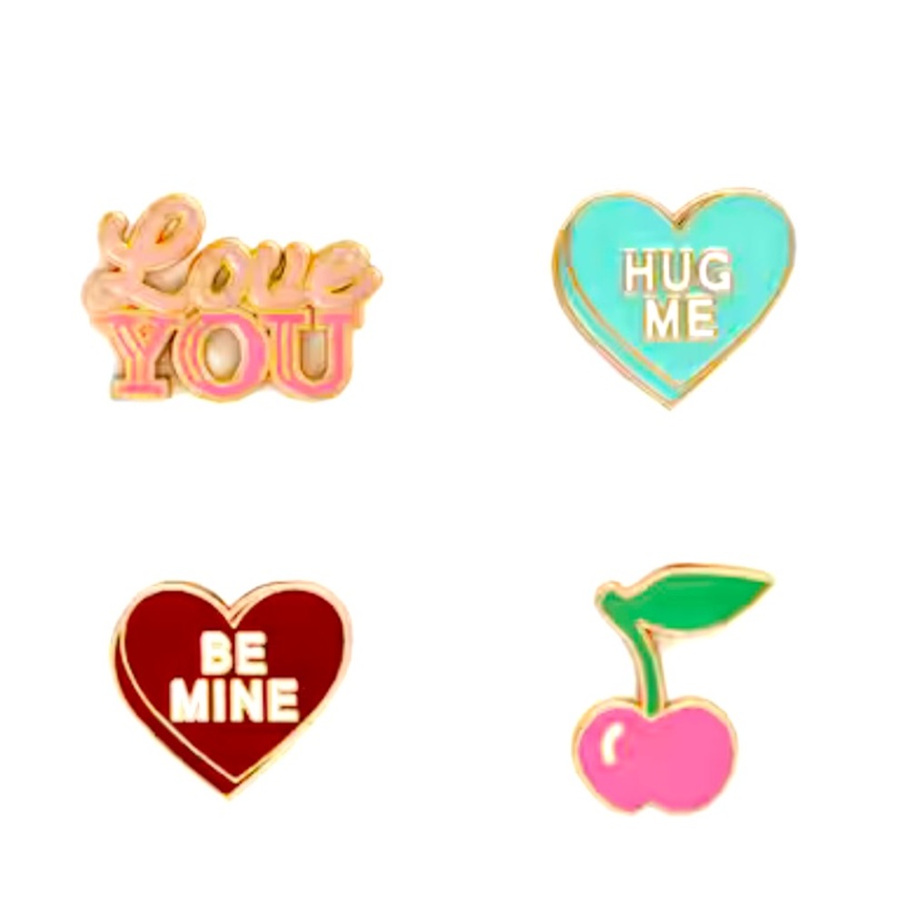 Brand New Valentines Lapel Pins